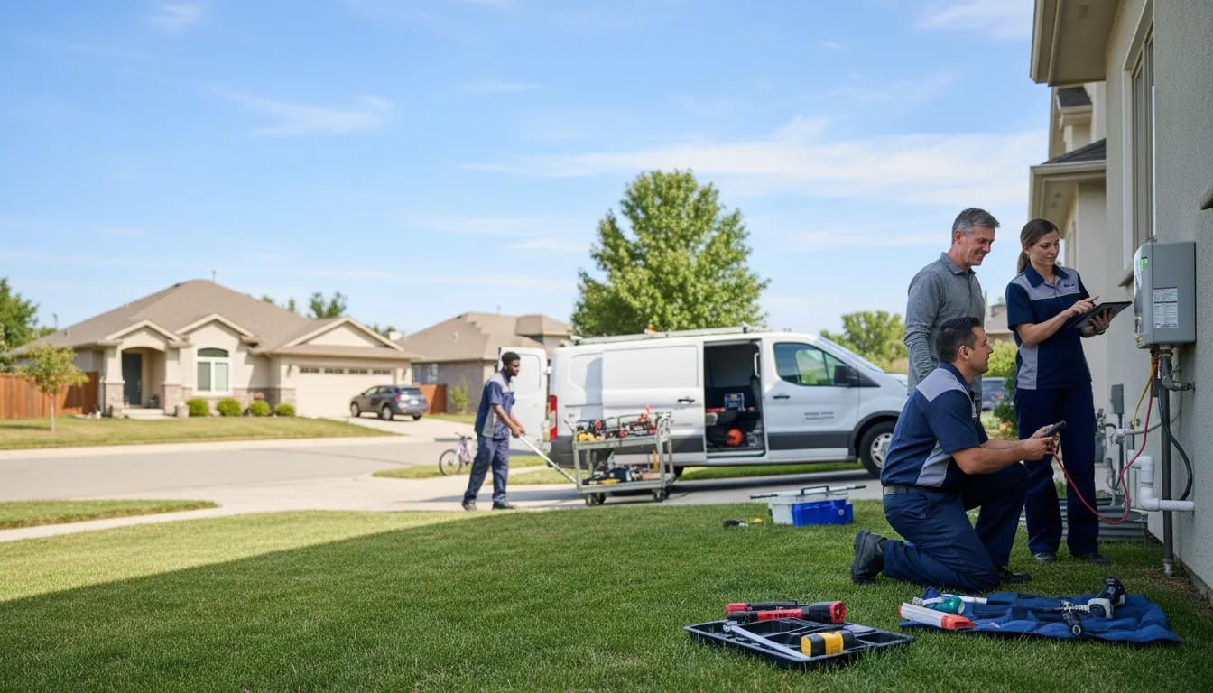 Tankless water heater service in Hookstown, PA